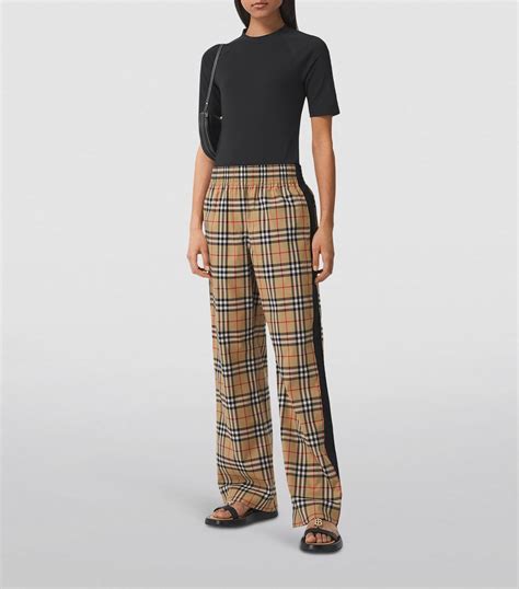 burberry wollen trui|Women's Designer Burberry Trousers .